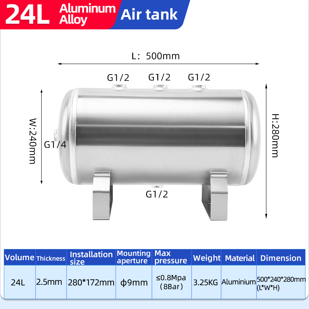 \aluminum-air-tanks\24l-aluminum\24l-aluminum-alloy-air-tank-8bar-lightweight-compressed-air-reservoir-specification